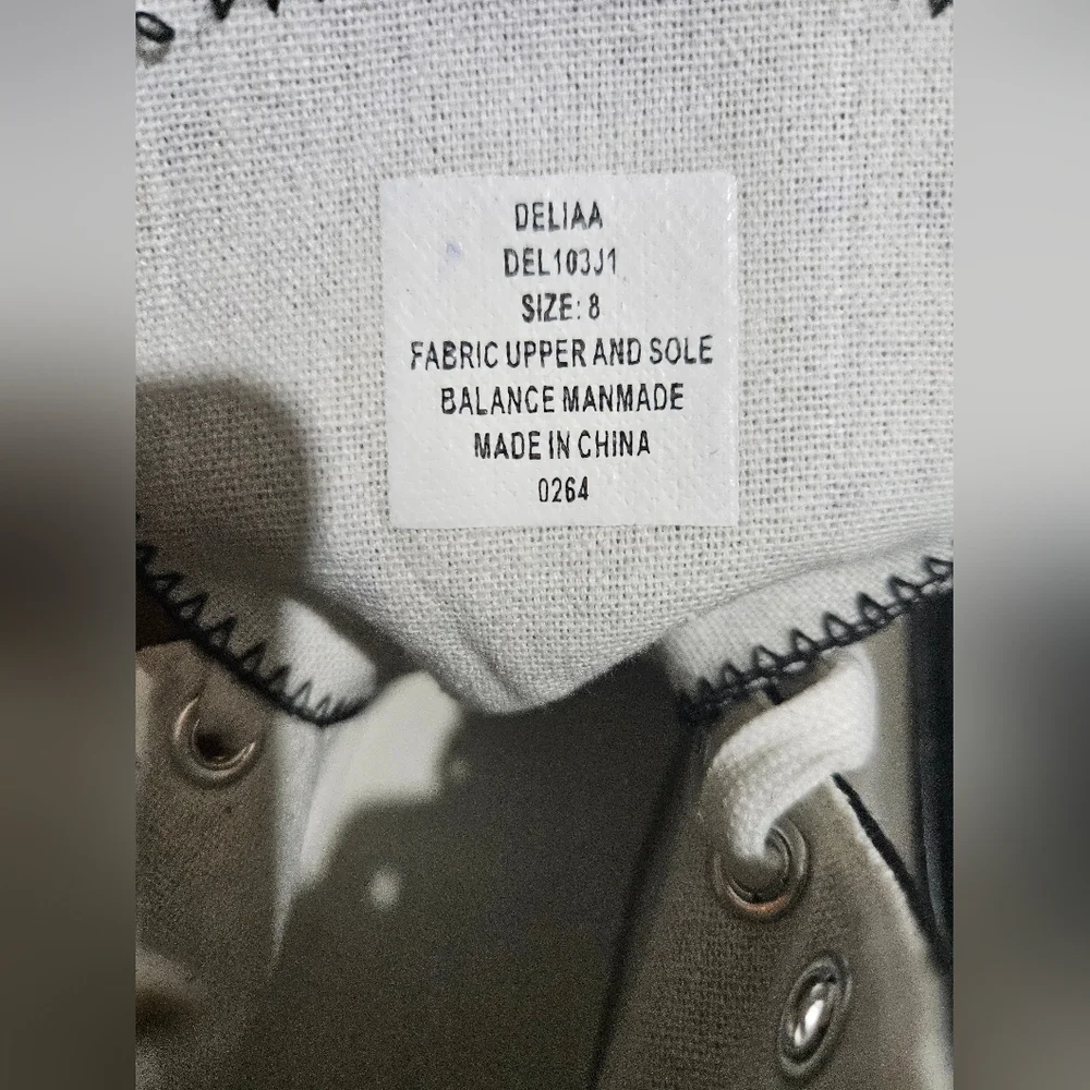 Madden Girl High Top Winnona Sneaker, Sz.8 - Picture 7 of 8